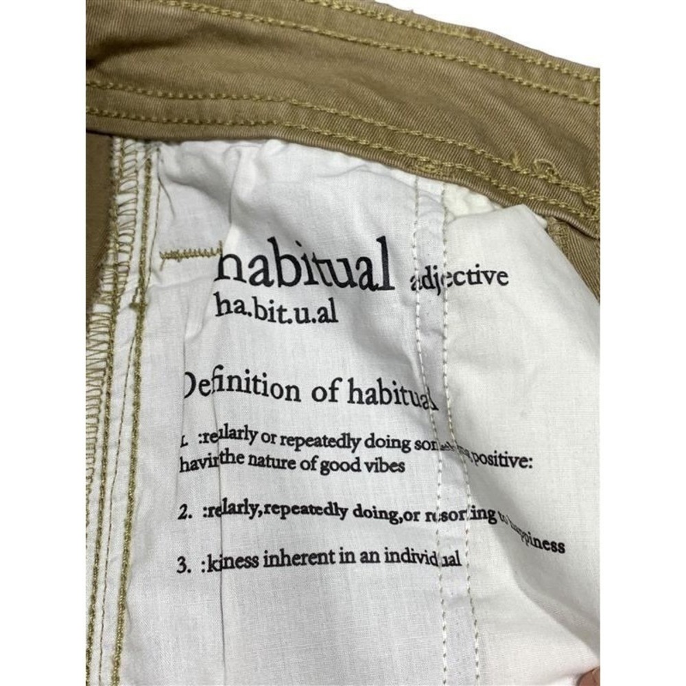 Habitual High Rise Wide Leg Army Green Pants HNM02107B Womens Size 2/26 NEW - Picture 11 of 14